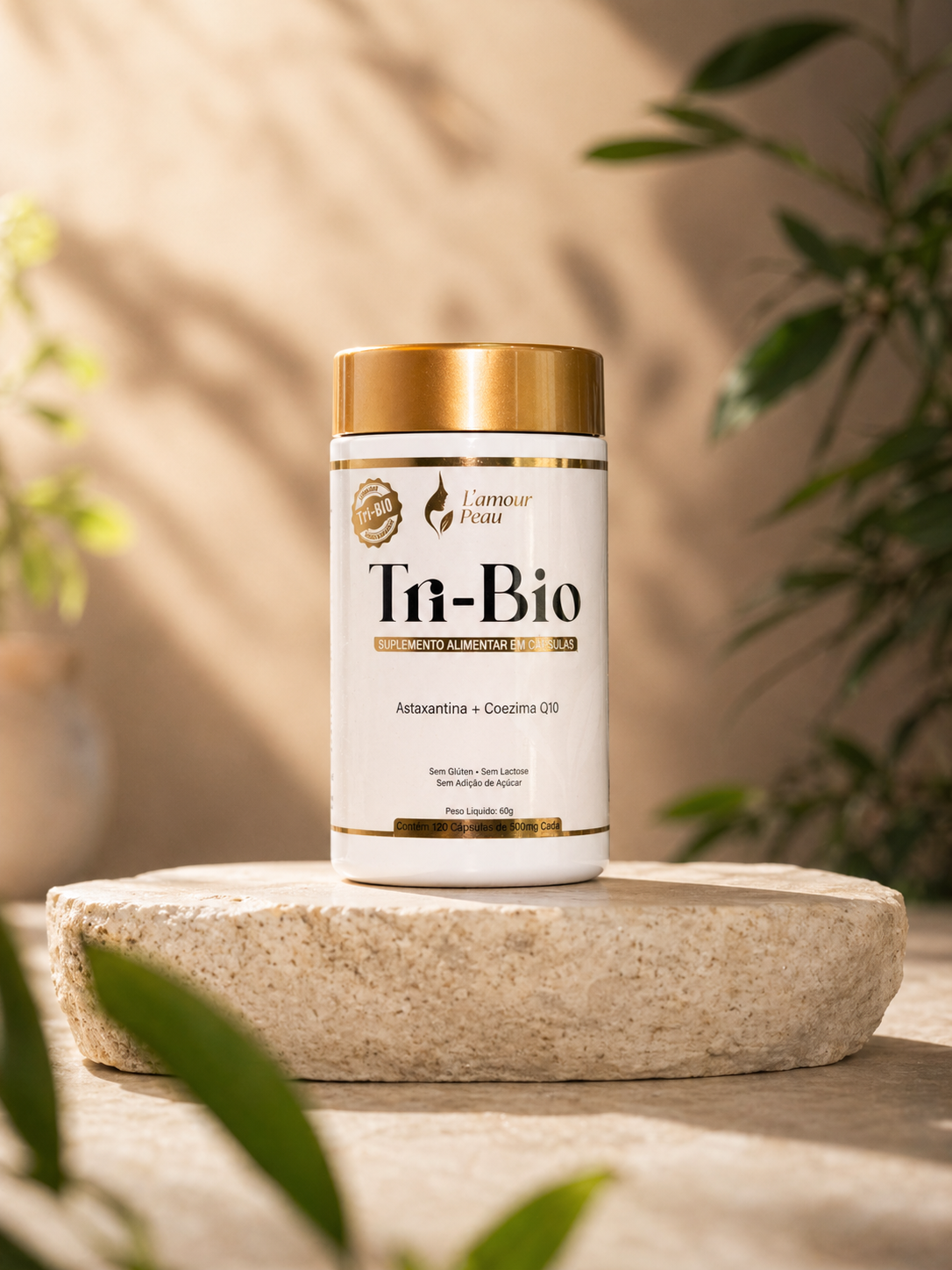 Tri-Bio — Astaxantina + Coenzima Q10 120 Cápsulas